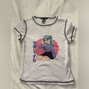 Anime kids girls youth shirt size (small)